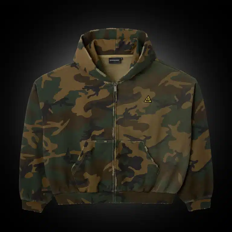 RHDD-011glow_900x-768x768-1.webp Raspberry Hills CAMO BUNKER ZIP UP Hoodie - Image 1