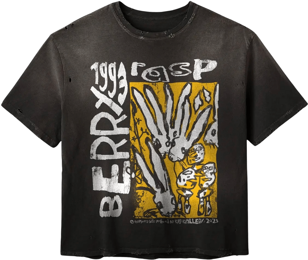 download-2025-04-21T221852.512-1.png Raspberry Hills Code 77 Black Tee - Image 1