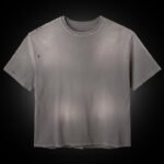 RASPBERRY HILLS TAUPE GREY BLANK TEE