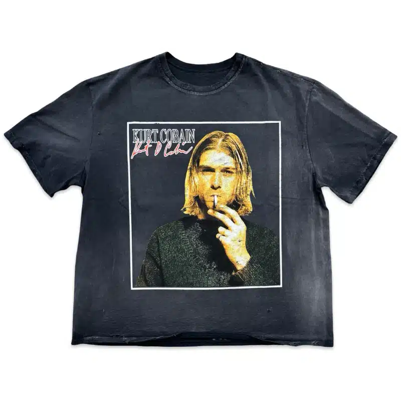 kurt-1.webp Raspberry Hills Kurt Cobain Tee Black - Image 1